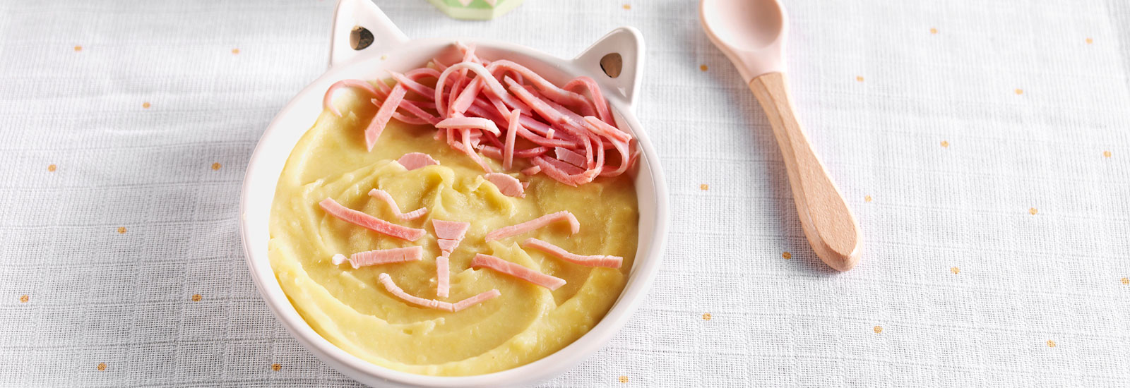 Recette Bebe 18 Mois Visage Jambon Puree Gruyere Bledina