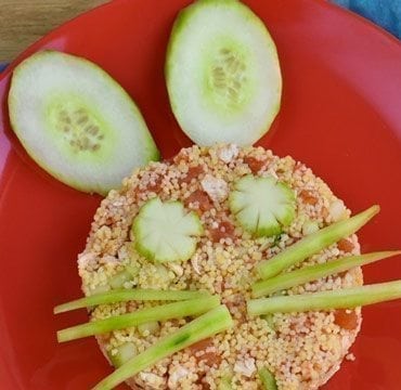 Foodart : le taboulé des bébés