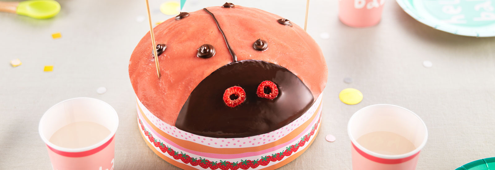 Recette Bebe 12 Mois Gateau D Anniversaire En Forme De Coccinelle Bledina