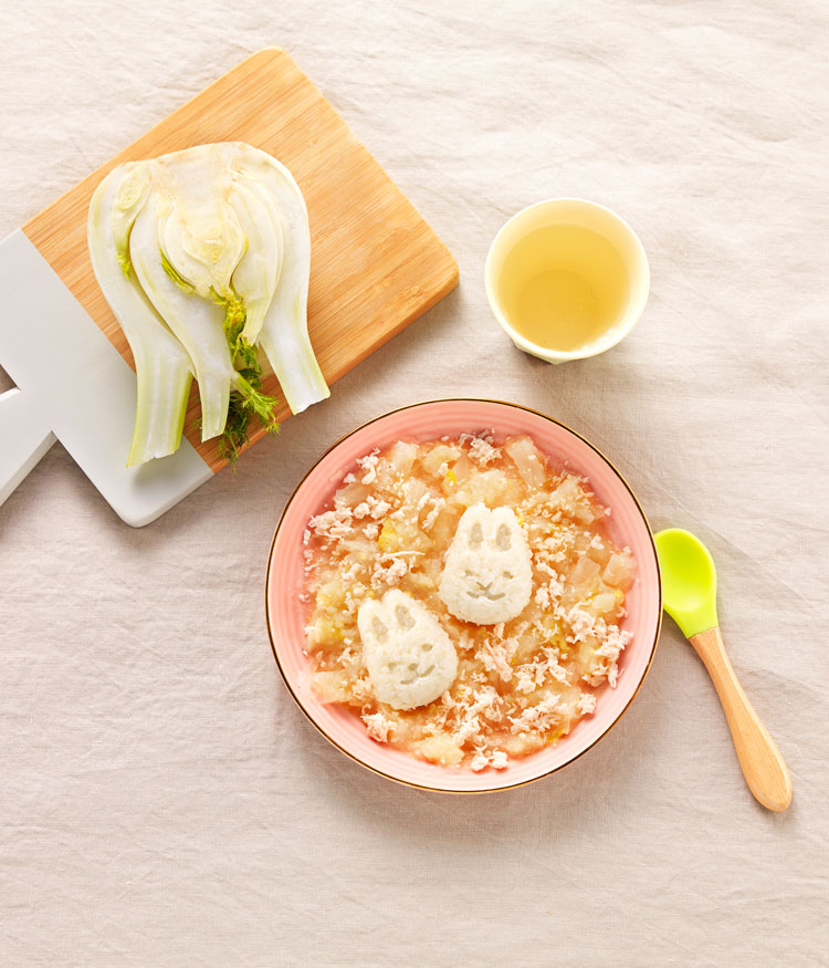 Recette Bebe 12 Mois Poulet Et Riz Au Fenouil Bledina