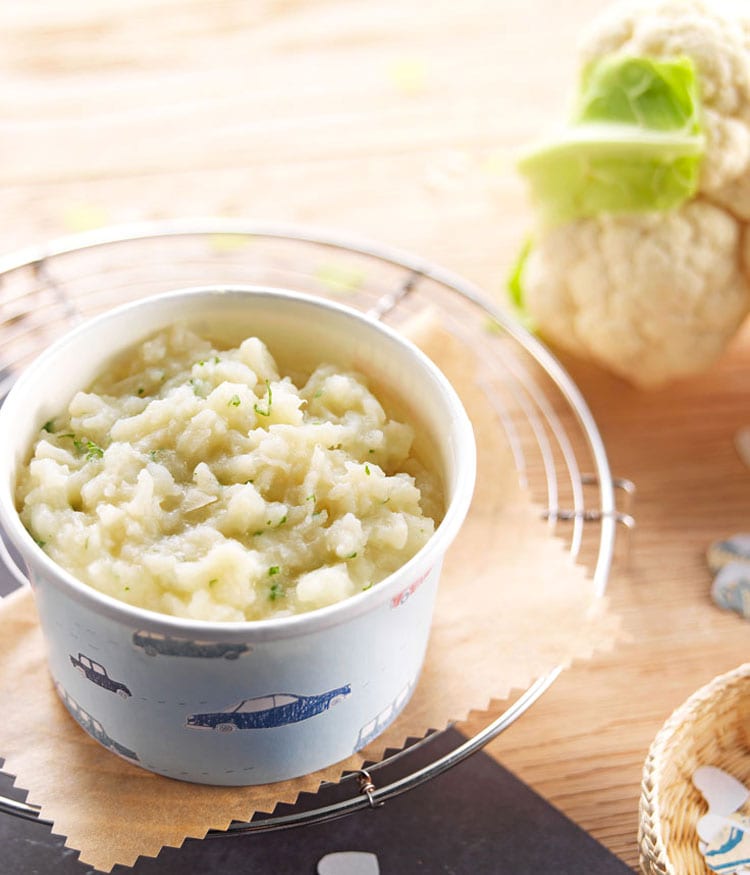 Recette Bebe 12 Mois Puree De Chou Fleur Au Fromage Bledina