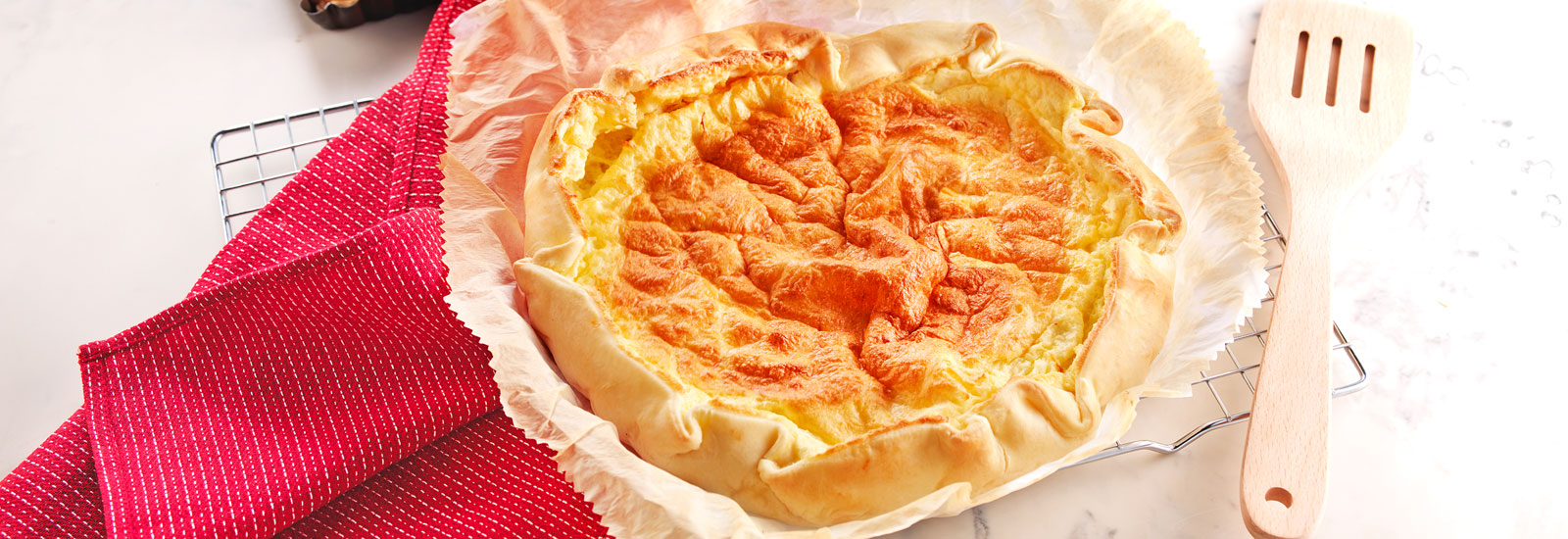 Recette femme enceinte : Tarte au fromage | Blédina