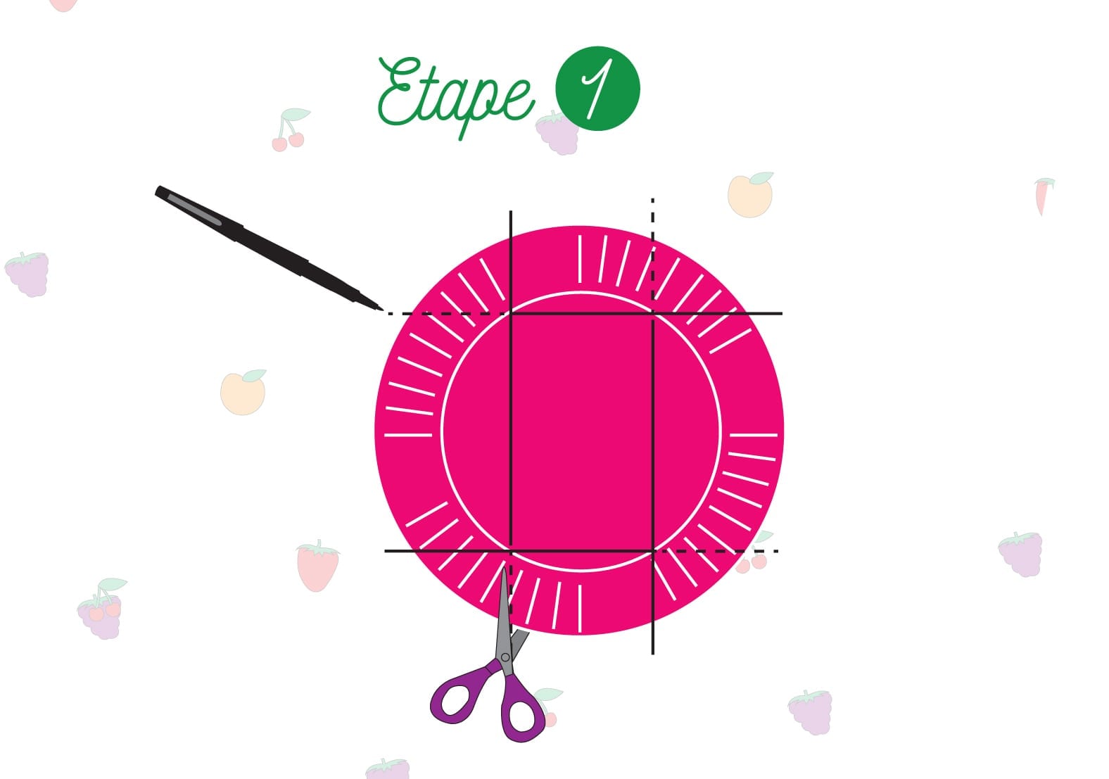 DIY fête des mères étape 2