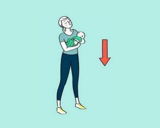 Gym avec bébé : les squats