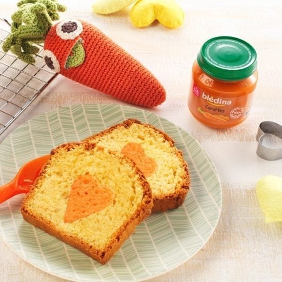 Le Cake Parmesan Carottes