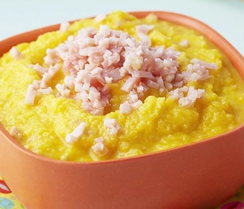 Recette Bebe 8 Mois Carottes Riz Jambon Et Touche De Persil Bledina