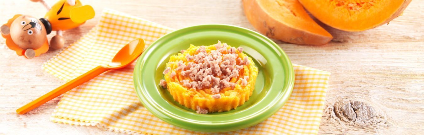 Recette Bebe 12 Mois Courge Polenta Et Veau Bledina