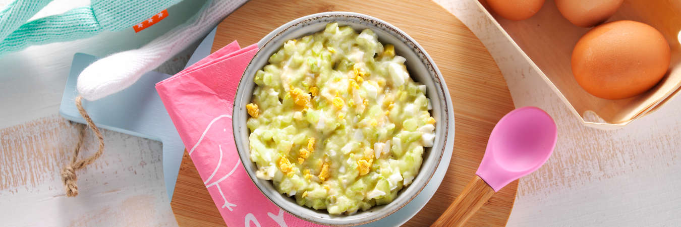 Recette Bebe 12 Mois Courgettes Poelees Au Comte Et A L œuf Bledina