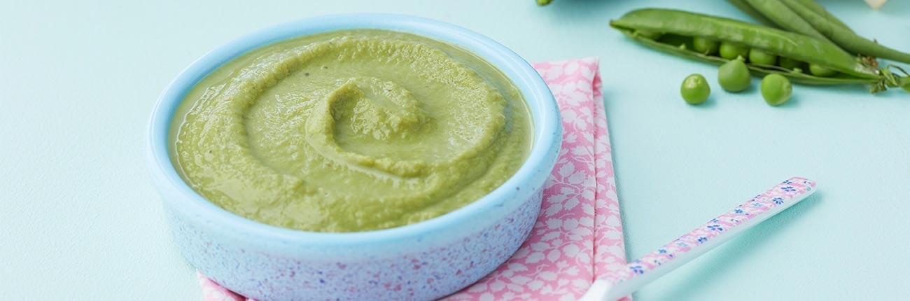 Recette Bebe 8 Mois Legumes Verts Champignons Touche De Creme Bledina