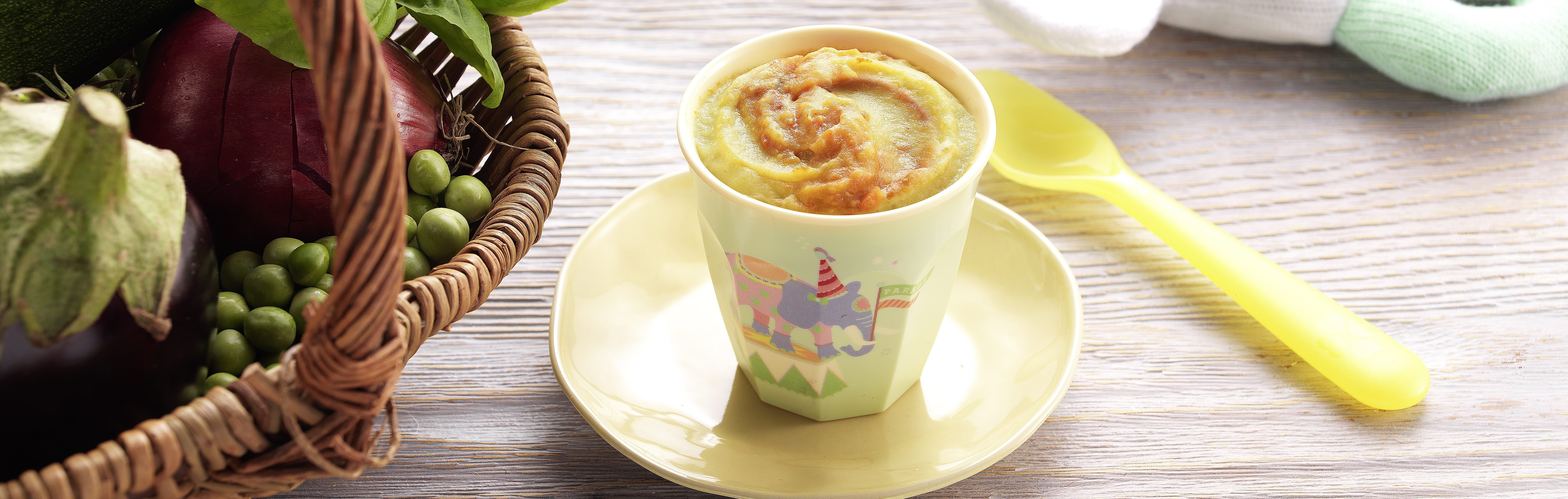 Recette Bebe 8 Mois Petits Pois A La Provencale Touche De Basilic Bledina