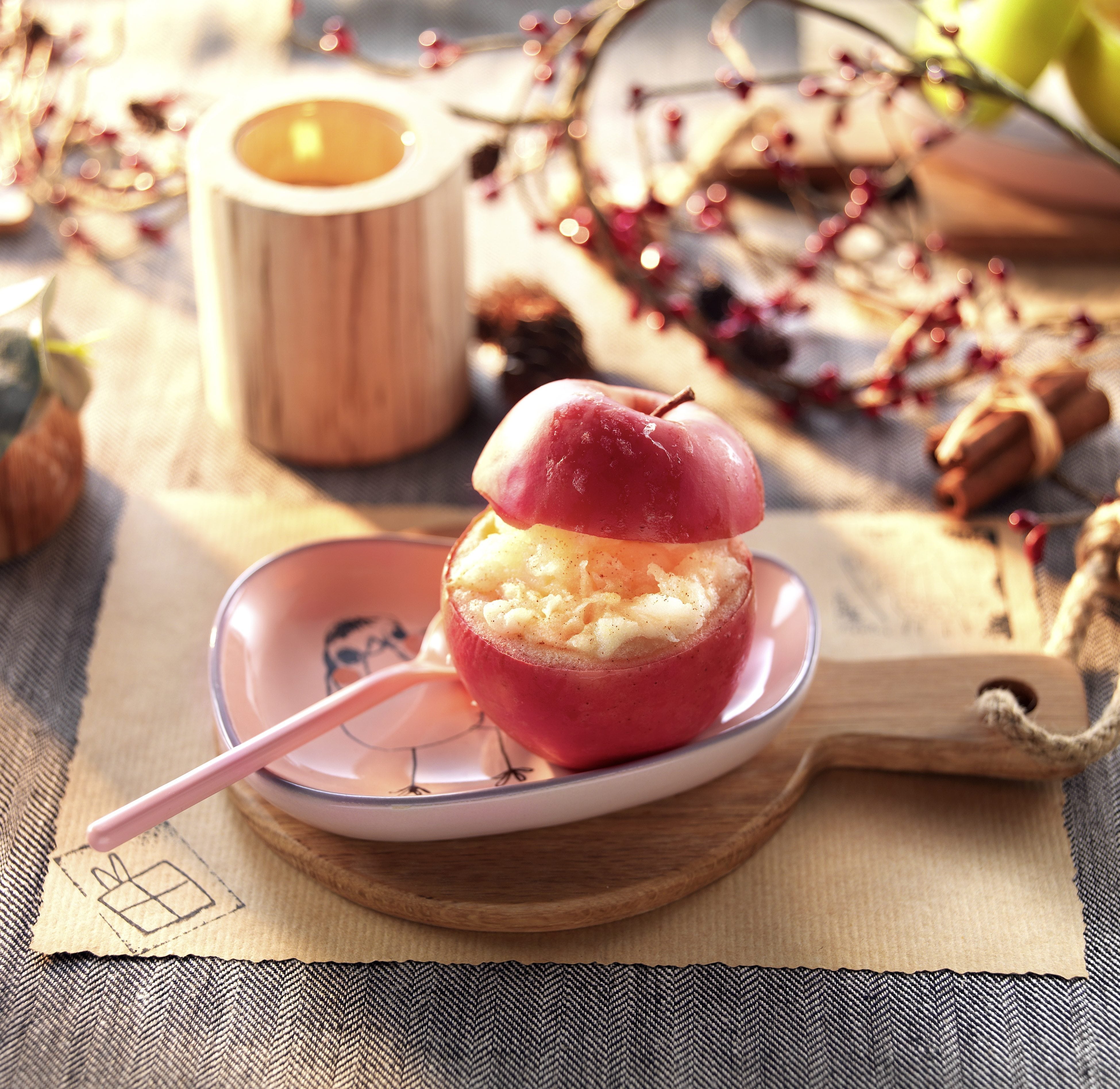 Pomme Au Four à La Cannelle