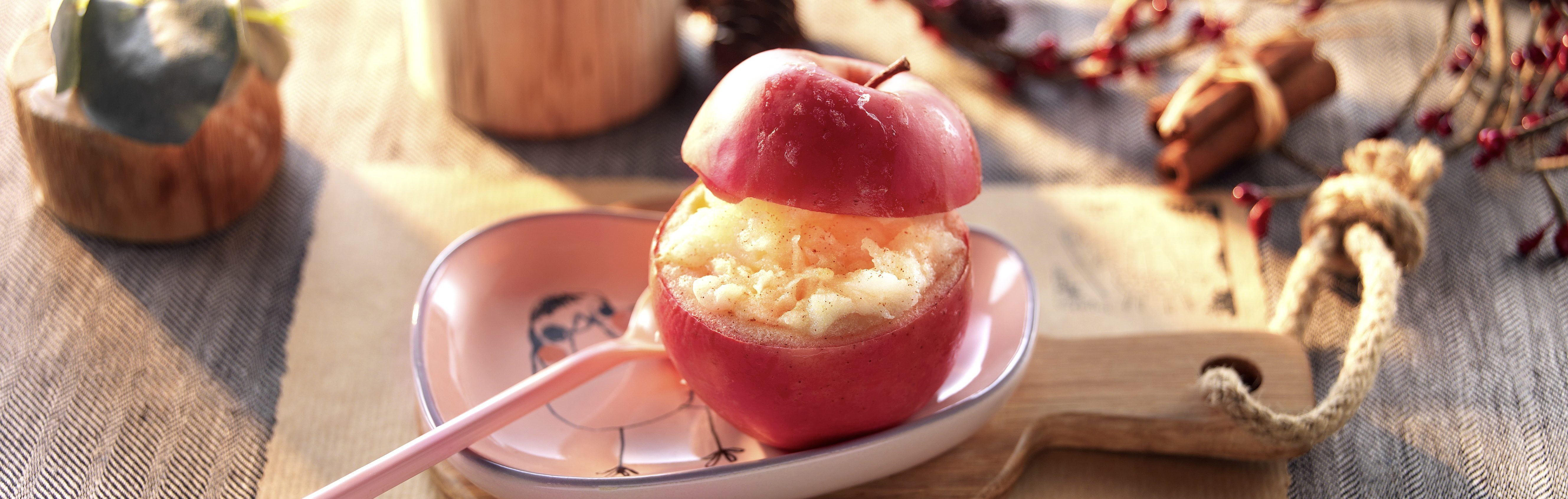 Pomme Au Four à La Cannelle