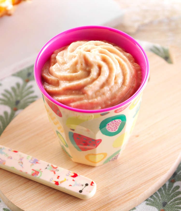 Recette Bebe 6 Mois Puree Compote Pomme Ananas Banane Bledina