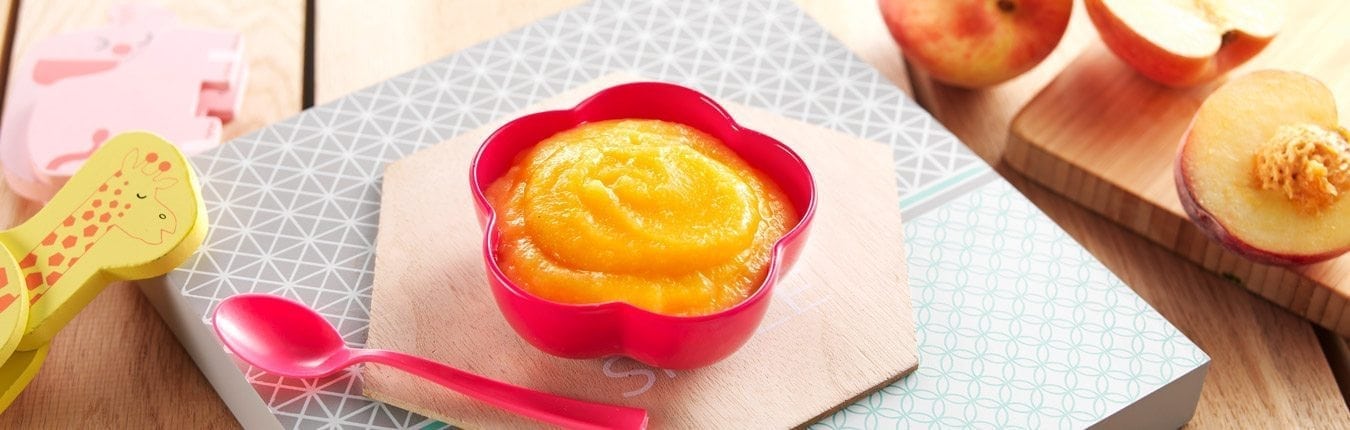 BABY FOOD Recette Compote de Pomme sans babycook + 4mois 