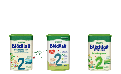 Nos laits infantiles Blédilait 2ème âge
