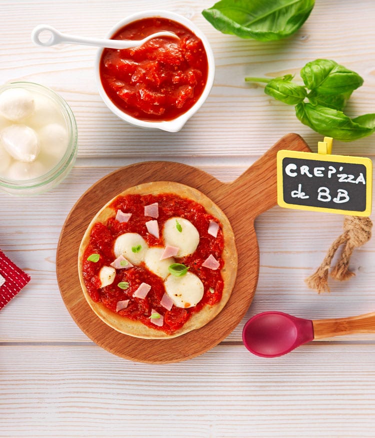 Crepe Pizza Recette Bebe Des 18 Mois Bledina Crepe Pizza Recette Bebe Des 18 Mois Bledina