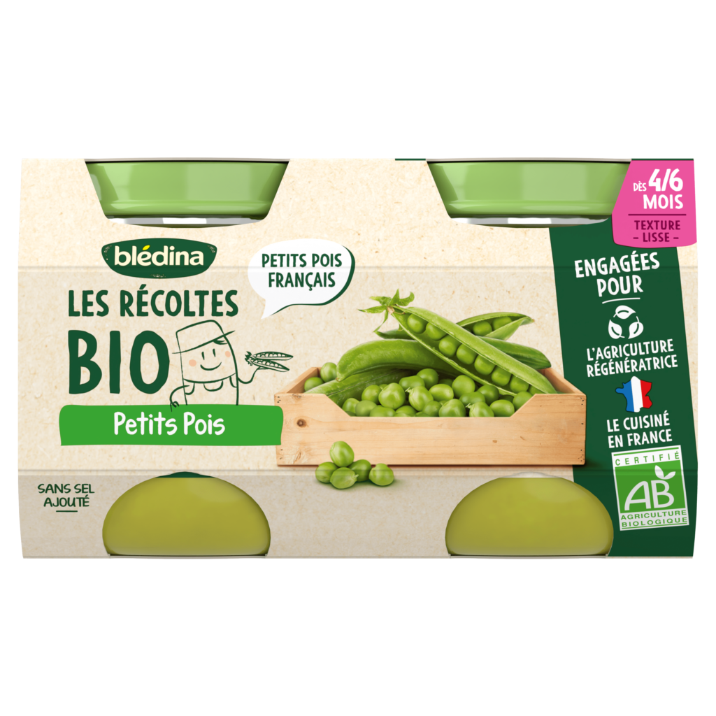 1 pot Pots Petits Pois