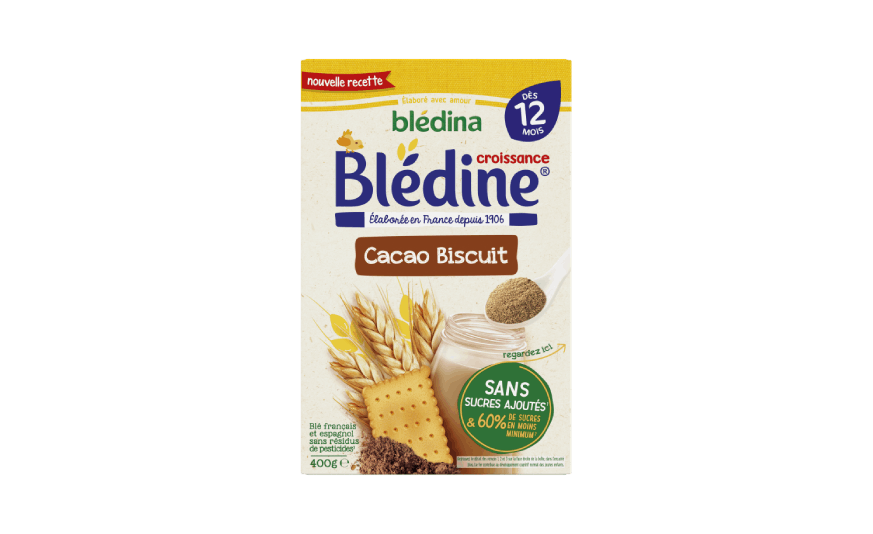 10 à 20  g Blédine® Croissance Choco-Biscuitée