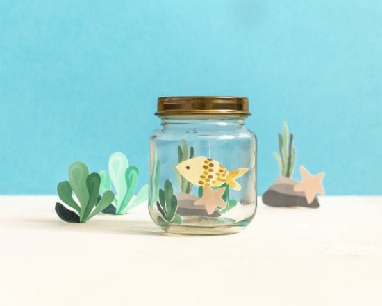 DIY déco chambre bébé et enfant : aquarium - Etape 4
