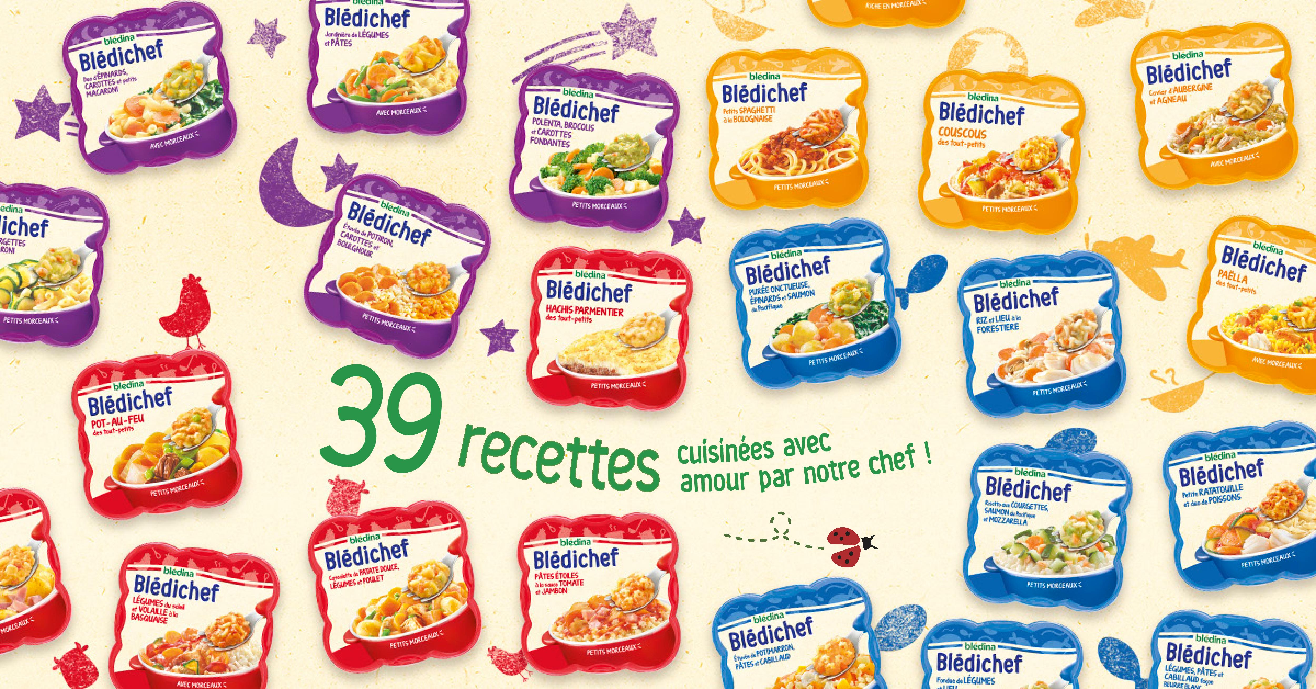 Bledichef Plats Et Repas Pour Bebe Dejeuner Et Diner Bledina