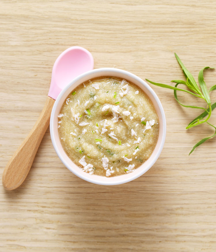 Puree De Panais Fenouil Et Poulet A L Estragon Bledina