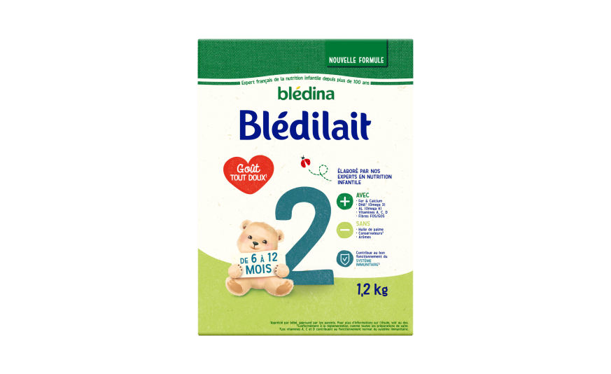 Blédilait - Lait infantile bébé - 2ème âge 1,2kg