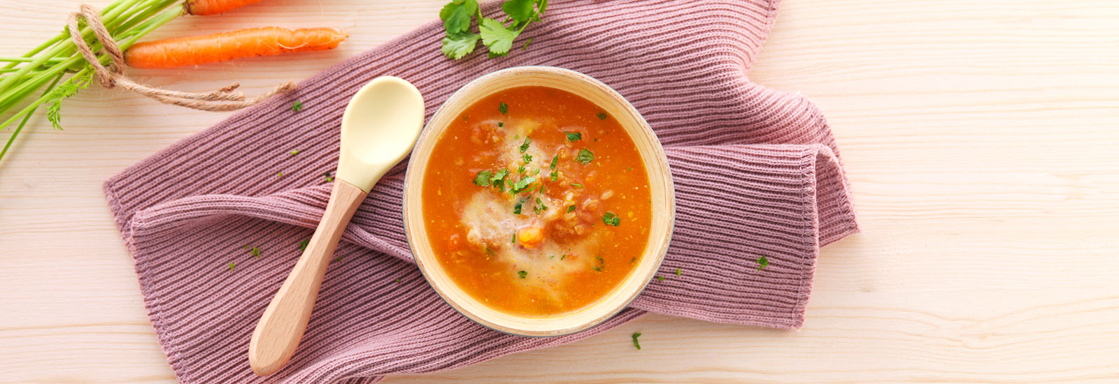 Soupe De Carottes Recette Pour Bebe Des 18 Mois Bledina