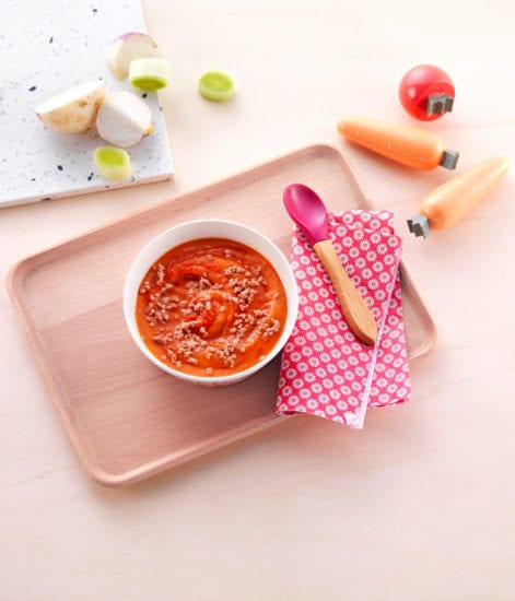 Recette Bebe 12 Mois Dinde Au Curry Doux Vert De Blettes Et Boulghour Bledina