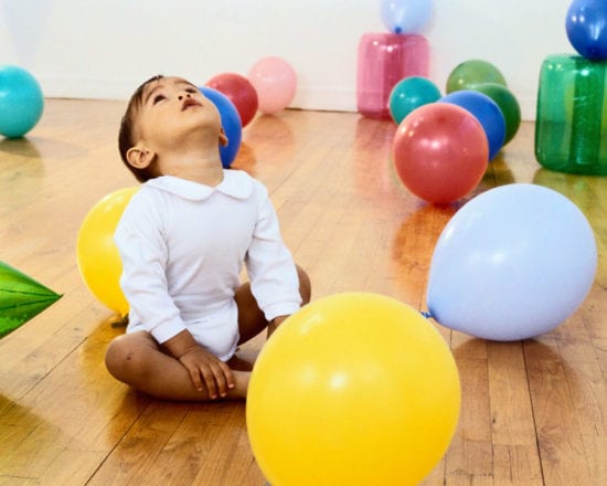 Jouez avec des ballons de baudruche