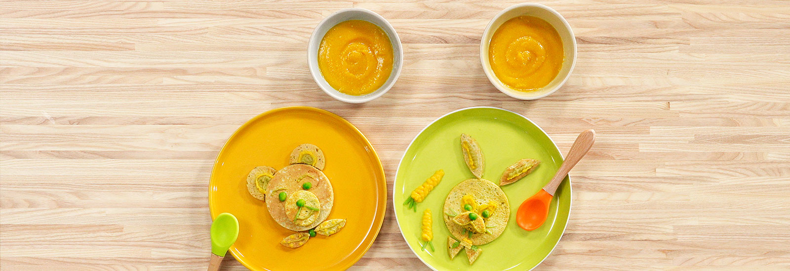 Pancakes aux légumes Blédina