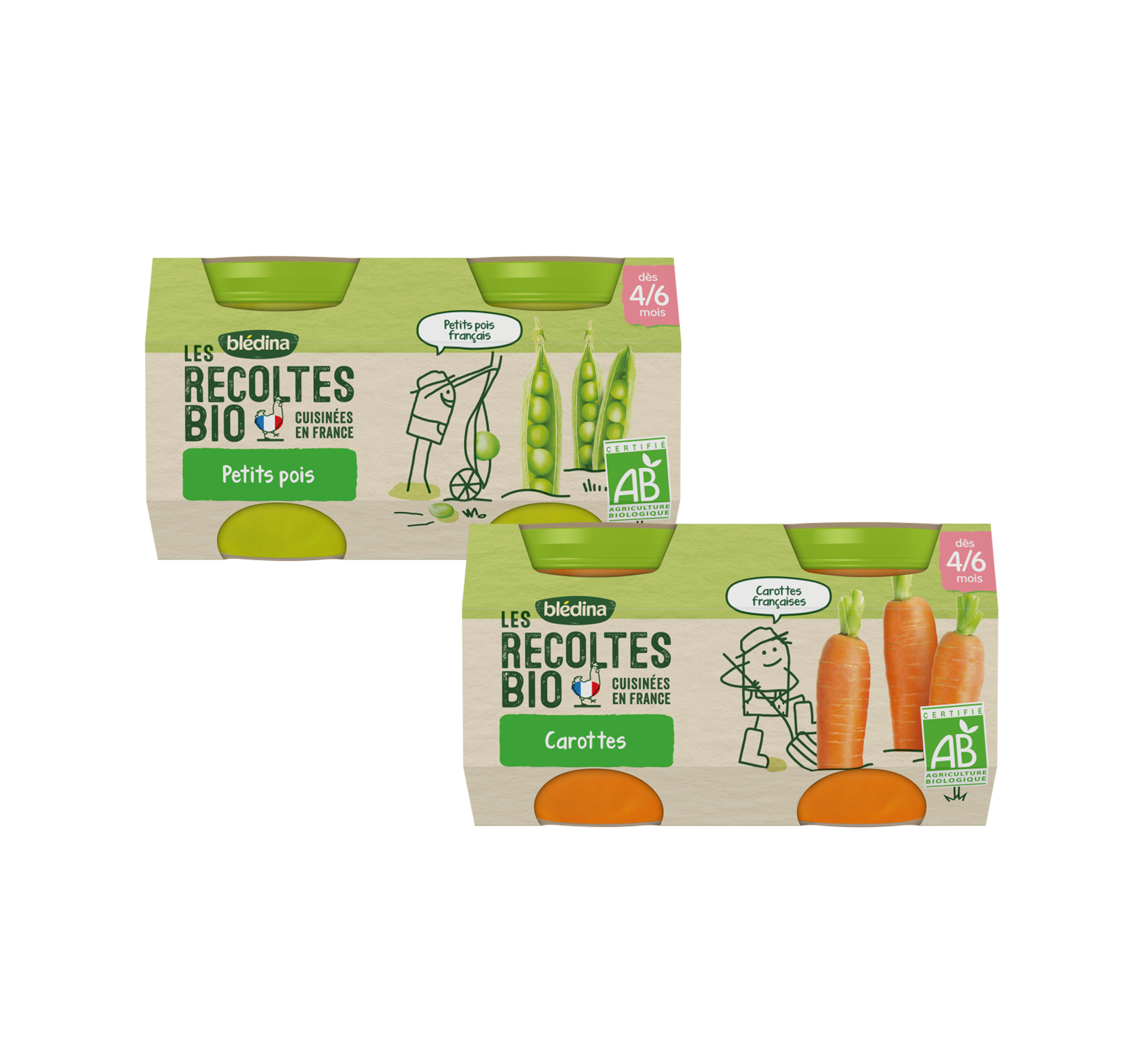 Petits Pots Bebe Bio Aux Legumes Des 6 Mois Bledina