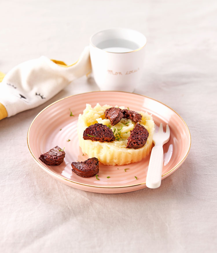 Recette Bebe 36 Mois Boudin Noir Et Puree Bledina