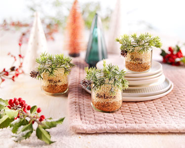 Le DIY : Marque-places de Noël !