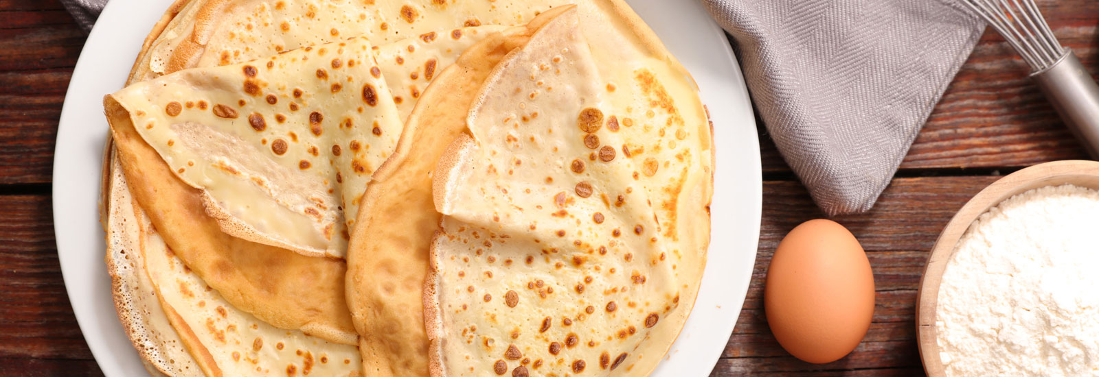 Recette bébé 18 mois La pâte à crepes de bébé Blédina