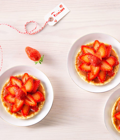 Tartelette aux fraises