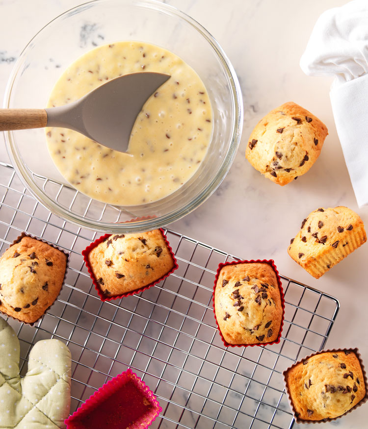 Recettes aux pépites de chocolat : cake, muffin, pâtisserie