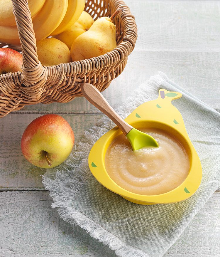 Recette Bebe 6 Mois Puree De Fruits Bledina