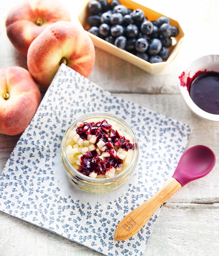 Recette Bebe 12 Mois Duo De Peche Et De Myrtille Bledina