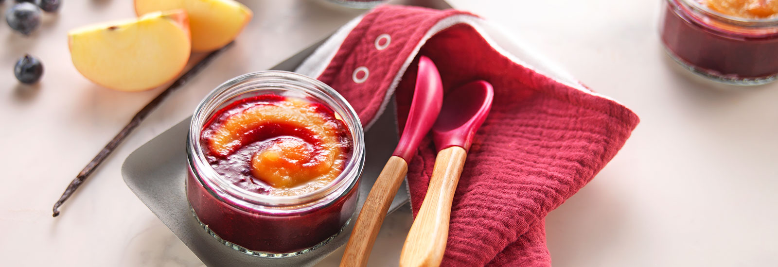 Recette Bebe 6 Mois Delice Compote Pomme Myrtille Bledina Recette Bebe 6 Mois Delice Compote Pomme Myrtille Bledina