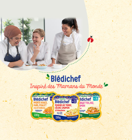 Blédichef : nos nouvelles recettes du monde pour bébé