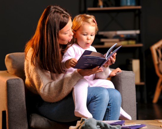 Avec Blédiner faites de chaque soir un moment de douceur avec votre bébé !