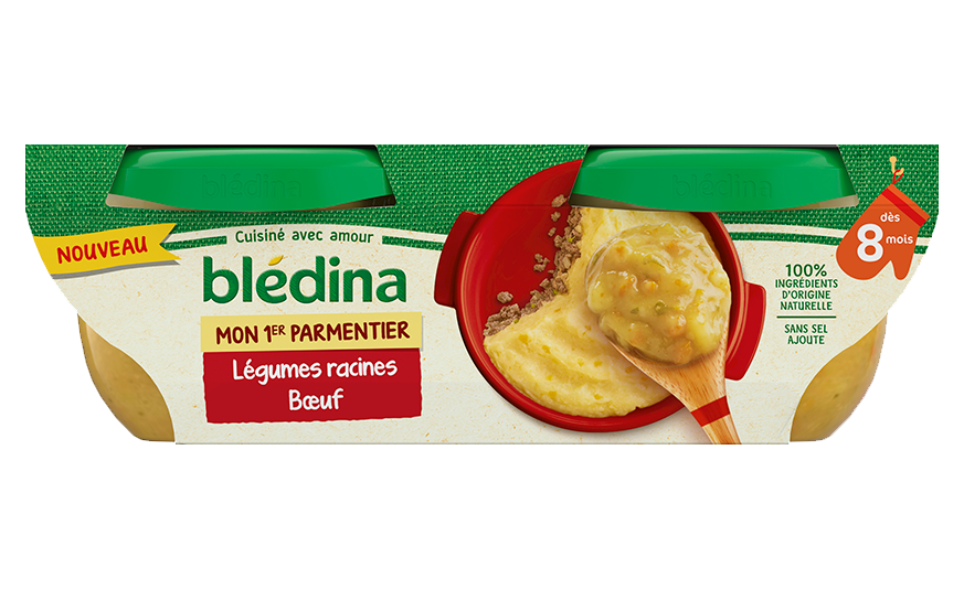 BLEDINA Blédiner douceur provençale de légumes 2x25cl dès 8 mois pas cher 