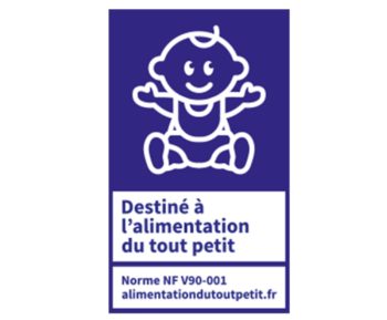Logo destine a l alimentation du tout petit