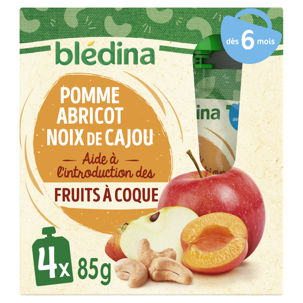 1 Pomme Abricot Noix de Cajou 4x85G