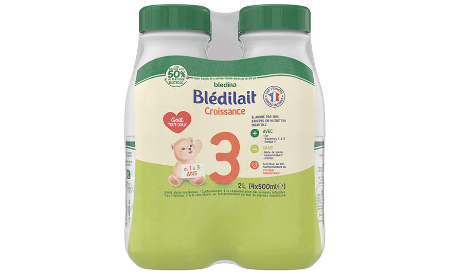 Bledilait croissance 4x500ml
