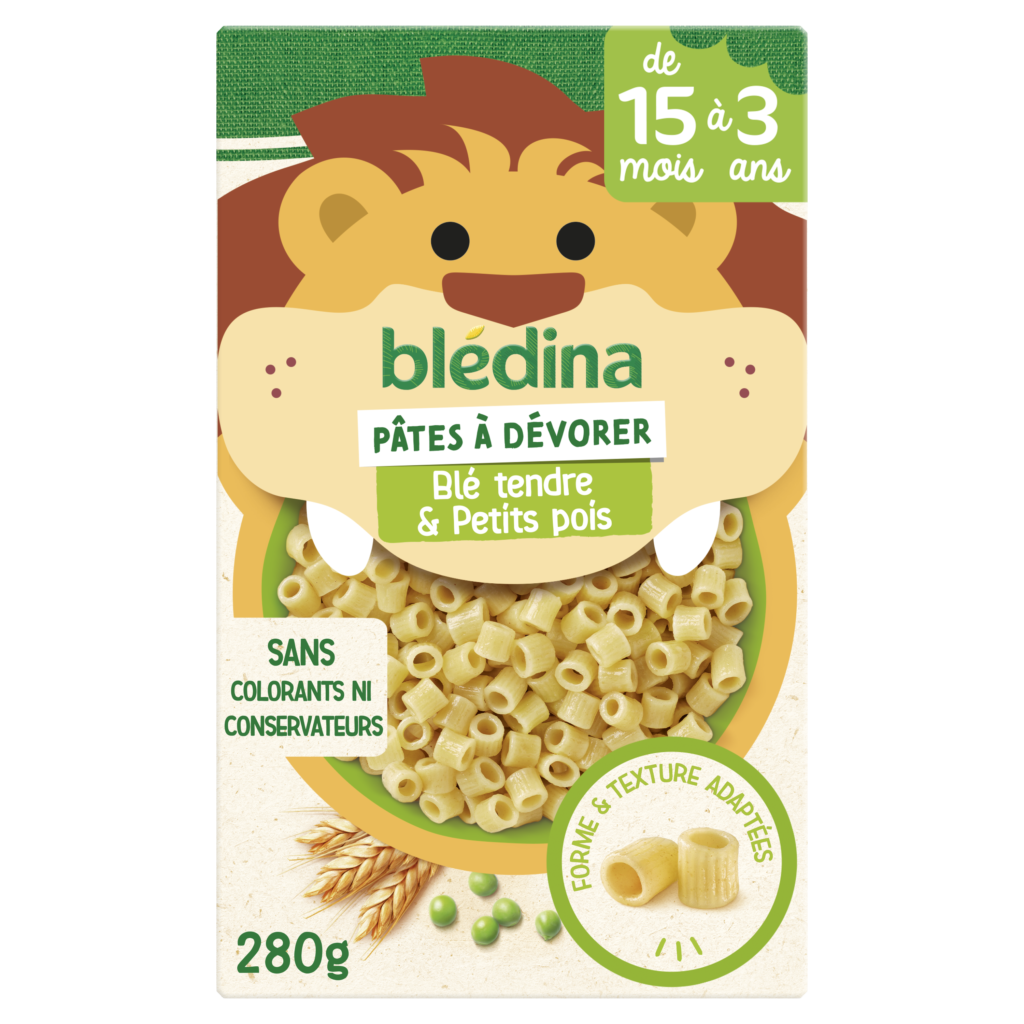 Pâtes à Dévorer – Rigatini Blé tendre & Petits Pois