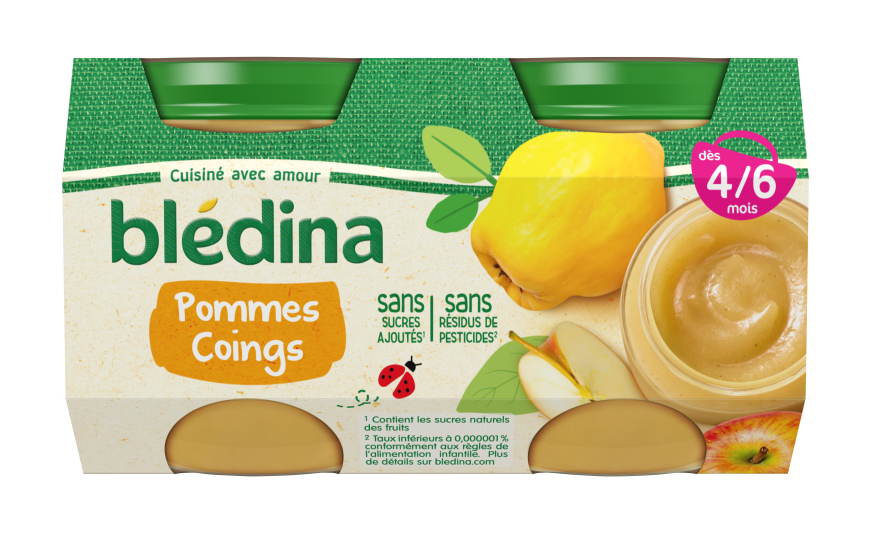 Petits Pots Pommes Coings Pour Bebe Des 4 6 Mois Bledina Petits Pots Pommes Coings Pour Bebe Des 4 6 Mois Bledina