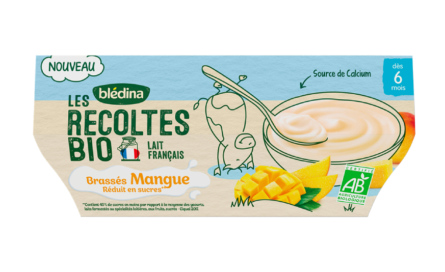 Yaourts bio pour bébé - Mangue - Les Brassés - Dès 6 mois ... Yaourts bio pour bébé - Mangue - Les Brassés - Dès 6 mois ...