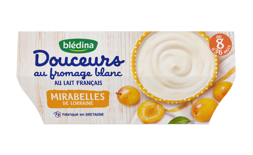 1 pot Les Douceurs au fromage blanc Mirabelles de Lorraine