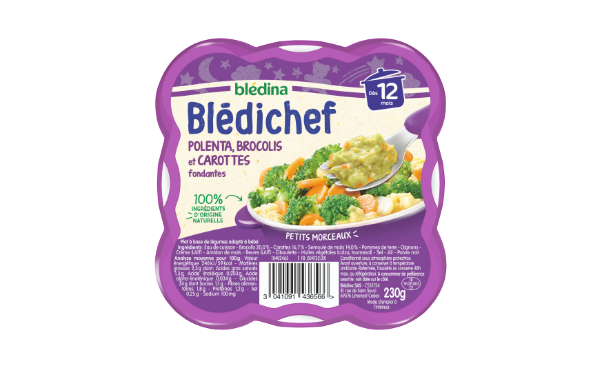 Bledichef Du Soir Polenta Brocolis Carottes Fondantes Pour Bebe Des 12 Mois Bledina Bledichef Du Soir Polenta Brocolis Carottes Fondantes Pour Bebe Des 12 Mois Bledina